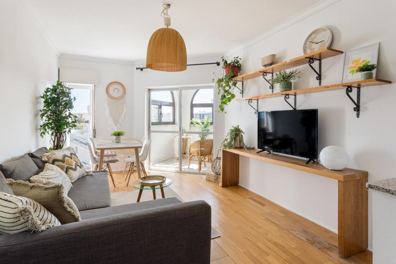 Апартаменти Joivy Bright Bohemian Flat In Кашкайш Екстер'єр фото